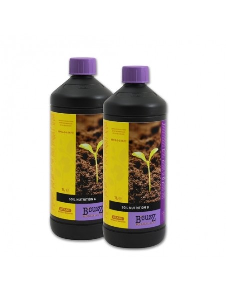 Atami - B'cuzz Soil Nutrition A+B - 2x1L - Fertilizzanti Di Base Per ...