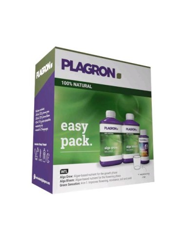 Plagron Easy Pack 100% Natural Kit Completo Biologico