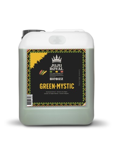 Green Mystic di BioBizz: stimolante biologico a base di estratto di alghe marine per una crescita e fioritura ottimali.