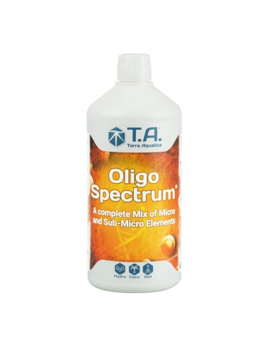 TA Oligo Spectrum: complemento nutritivo per coltivazioni in terra e idroponica. Ricco di microelementi chelati.